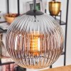 Koyoto Hanglamp, Kogellampje, Hanglamp 20 cm Duidelijk, Rookkleurig, 1-licht
