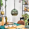 Koyoto Hanglamp, Kogellampje, Hanglamp Groen, 1-licht