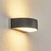 Duron Wandlamp voor buiten, Licht omhoog & omlaag, Wandlamp LED Antraciet, 1-licht