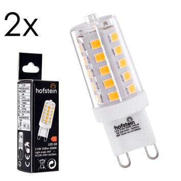 G9 LED 3 Watt warm wit dimbaar 330 Lumen