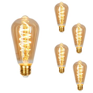 E27 LED 6 Watt warm wit dimbaar 320 Lumen