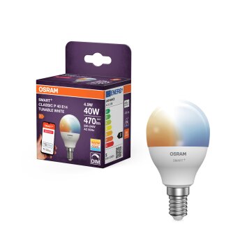 Osram E14 LED 4.9 Watt neutraal wit dimbaar 470 Lumen
