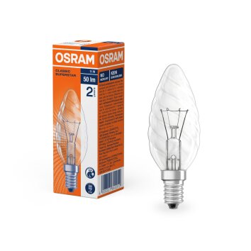 Osram E14 11 Watt warm wit dimbaar 50 Lumen