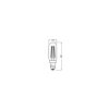 Osram E14 4.8 Watt warm wit dimbaar 470 Lumen