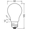 Osram E27 5 Watt warm wit 1055 Lumen