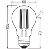 Osram E27 3.8 Watt neutraal wit 806 Lumen