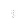 Osram E27 LED 4.5 Watt warm wit 470 Lumen