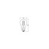 Osram E27 LED 2.2 Watt warm wit dimbaar 250 Lumen
