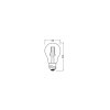 Osram E27 LED 2.5 Watt warm wit 250 Lumen