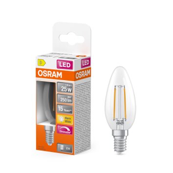 Osram E14 LED 2.8 Watt neutraal wit dimbaar 250 Lumen