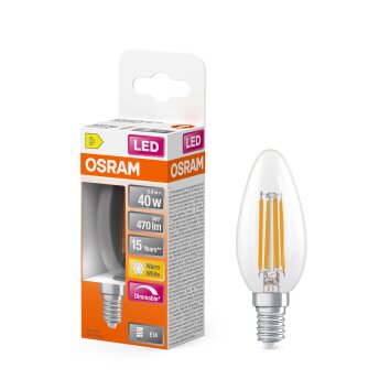 Osram E14 LED 5 Watt warm wit dimbaar 470 Lumen