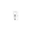 Osram E27 LED 4 Watt warm wit 470 Lumen