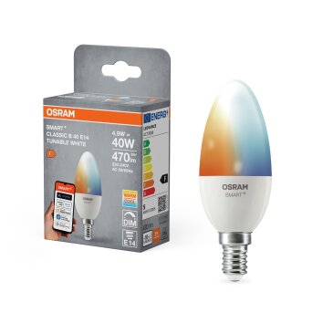 Osram E14 4.9 Watt warm wit dimbaar 470 Lumen