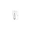 Osram E27 LED 2.8 Watt warm wit 250 Lumen
