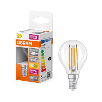 Osram E14 LED 4.5 Watt warm wit dimbaar 470 Lumen