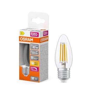 Osram E27 LED 4.8 Watt dimbaar 470 Lumen