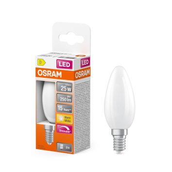 Osram E14 LED 2.8 Watt dimbaar 250 Lumen