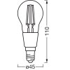 Osram E14 LED 4 Watt warm wit dimbaar 470 Lumen