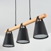 Andian Hanglamp Natuurlijke kleuren, Zwart, 3-lichts