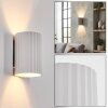 Fonir Licht omhoog & omlaag, Wandlamp Grijs, 1-licht