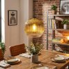 Koyoto Hanglamp, Kogellampje, Hanglamp 12 cm Goud, Duidelijk, 1-licht