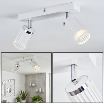 Fenik Plafondlamp Wit, 2-lichts