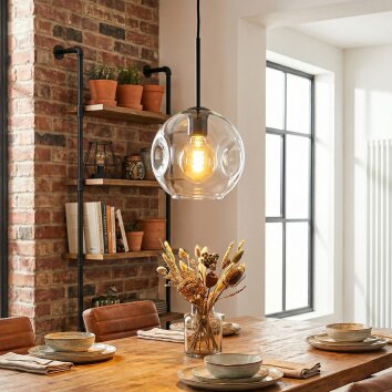 Ripoll Hanglamp, Kogellampje, Hanglamp Duidelijk, 1-licht