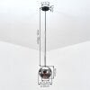 Ripoll Hanglamp, Kogellampje, Hanglamp Rookkleurig, 1-licht