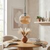 Koyoto Hanglamp, Kogellampje, Hanglamp Amber, 1-licht