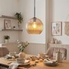 Koyoto Hanglamp, Kogellampje, Hanglamp Amber, 1-licht