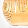 Koyoto Hanglamp, Kogellampje, Hanglamp Amber, 1-licht