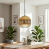 Koyoto Hanglamp, Kogellampje, Hanglamp Goud, Duidelijk, 1-licht