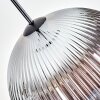 Koyoto Hanglamp, Kogellampje, Hanglamp Duidelijk, Rookkleurig, 1-licht