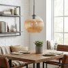 Koyoto Hanglamp, Kogellampje, Hanglamp Amber, 1-licht