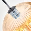 Koyoto Hanglamp, Kogellampje, Hanglamp Amber, 1-licht