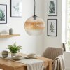 Koyoto Hanglamp, Kogellampje, Hanglamp Amber, Duidelijk, 1-licht