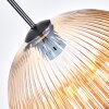 Koyoto Hanglamp, Kogellampje, Hanglamp Amber, Duidelijk, 1-licht