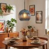 Koyoto Hanglamp, Kogellampje, Hanglamp Blauw, 1-licht