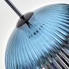 Koyoto Hanglamp, Kogellampje, Hanglamp Blauw, 1-licht