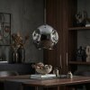 Ripoll Hanglamp, Kogellampje, Hanglamp Chroom, Rookkleurig, 1-licht