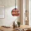 Koyoto Hanglamp, Kogellampje, Hanglamp Koperkleurig, 1-licht