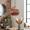 Koyoto Hanglamp, Kogellampje, Hanglamp Koperkleurig, 1-licht