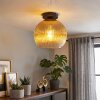 Koyoto Plafondlamp, Kogellampje 25 cm Goud, Duidelijk, 1-licht
