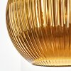 Koyoto Hanglamp, Kogellampje, Hanglamp Goud, 1-licht
