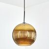 Koyoto Hanglamp, Kogellampje, Hanglamp Goud, 1-licht