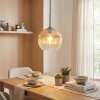 Koyoto Hanglamp, Kogellampje, Hanglamp Amber, Duidelijk, 1-licht