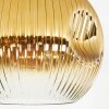 Ripoll Plafondlamp, Kogellampje Goud, Duidelijk, 1-licht
