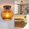 Ripoll Plafondlamp, Kogellampje Goud, 1-licht