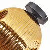 Ripoll Plafondlamp, Kogellampje Goud, 1-licht