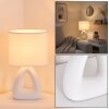 Garin Tafellamp Wit, 1-licht